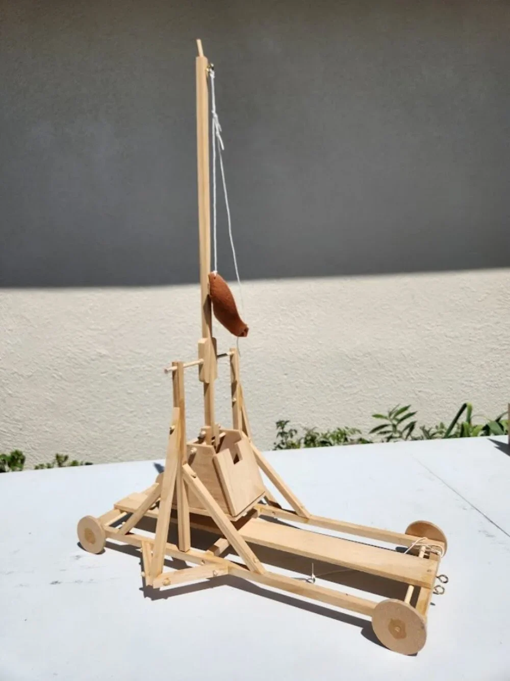 Pathfinders Medieval Trebuchet Siege Engine Catapult Model History Model Social